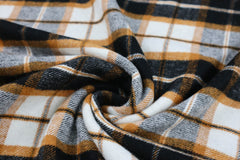 Mantelstoff Camel Check
