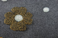 Mantelstoff Teddyblüten