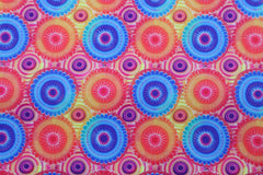 Oxfordgewebe Digital Buntes Mandala
