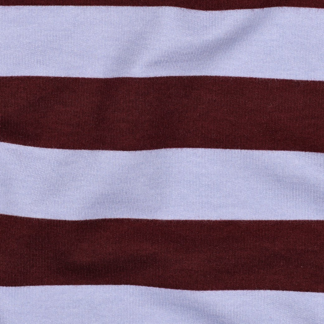 Soft Sweatshirt Stoff Bold Stripes by Poppy bei Der Buntspecht