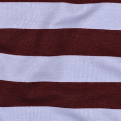 Soft Sweatshirt Stoff Bold Stripes by Poppy bei Der Buntspecht