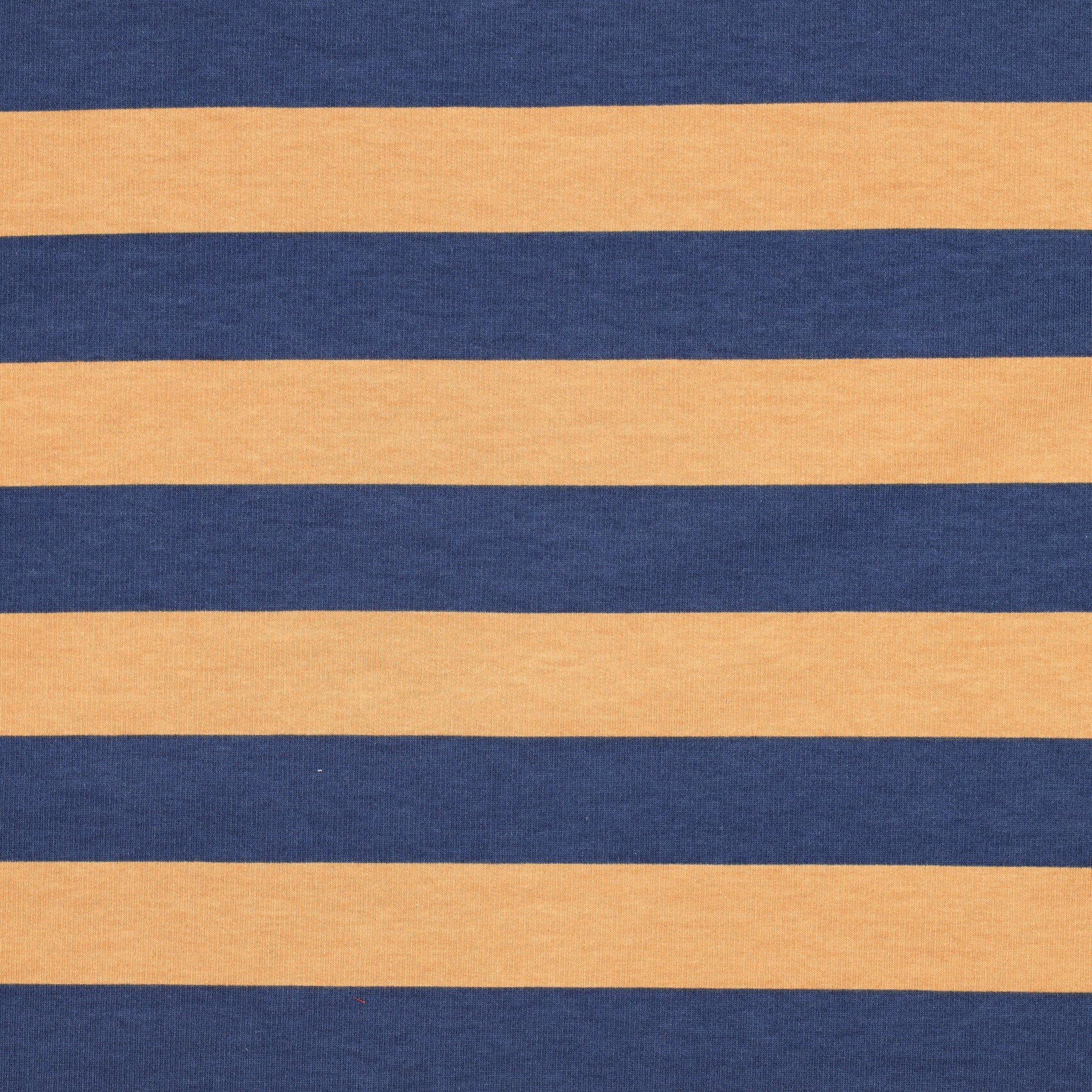 Soft Sweatshirt Stoff Bold Stripes by Poppy in blau bei Der Buntspecht