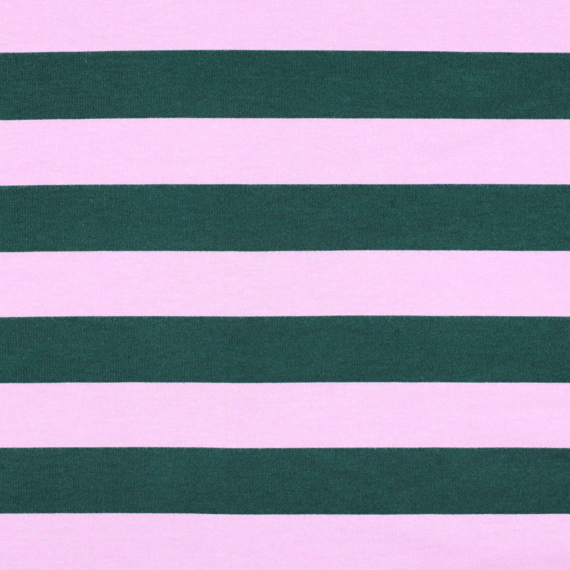 Soft Sweatshirt Stoff Bold Stripes by Poppy in dunkelgrün bei Der Buntspecht