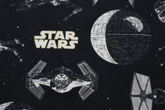Reststück: 1,10m Lizenz Baumwolljersey Digital black - Star Wars -