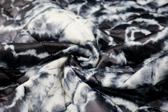 Steppstoff Black Batik