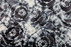 Steppstoff Black Batik