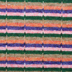 Strick Jacquard Stripes Multicolour by Poppy bei Der Buntspecht