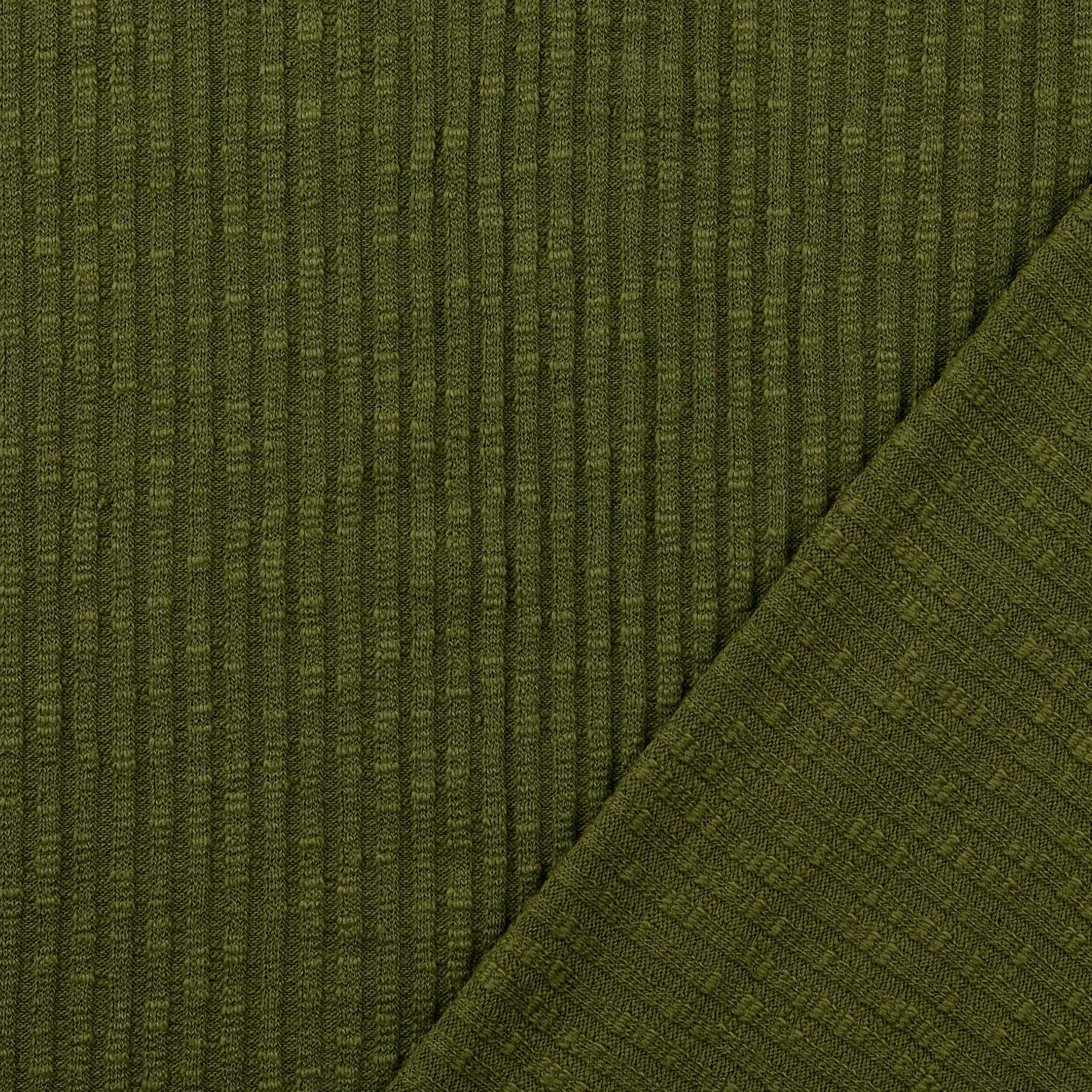 Strickstoff Vintage in olive bei Der Buntspecht