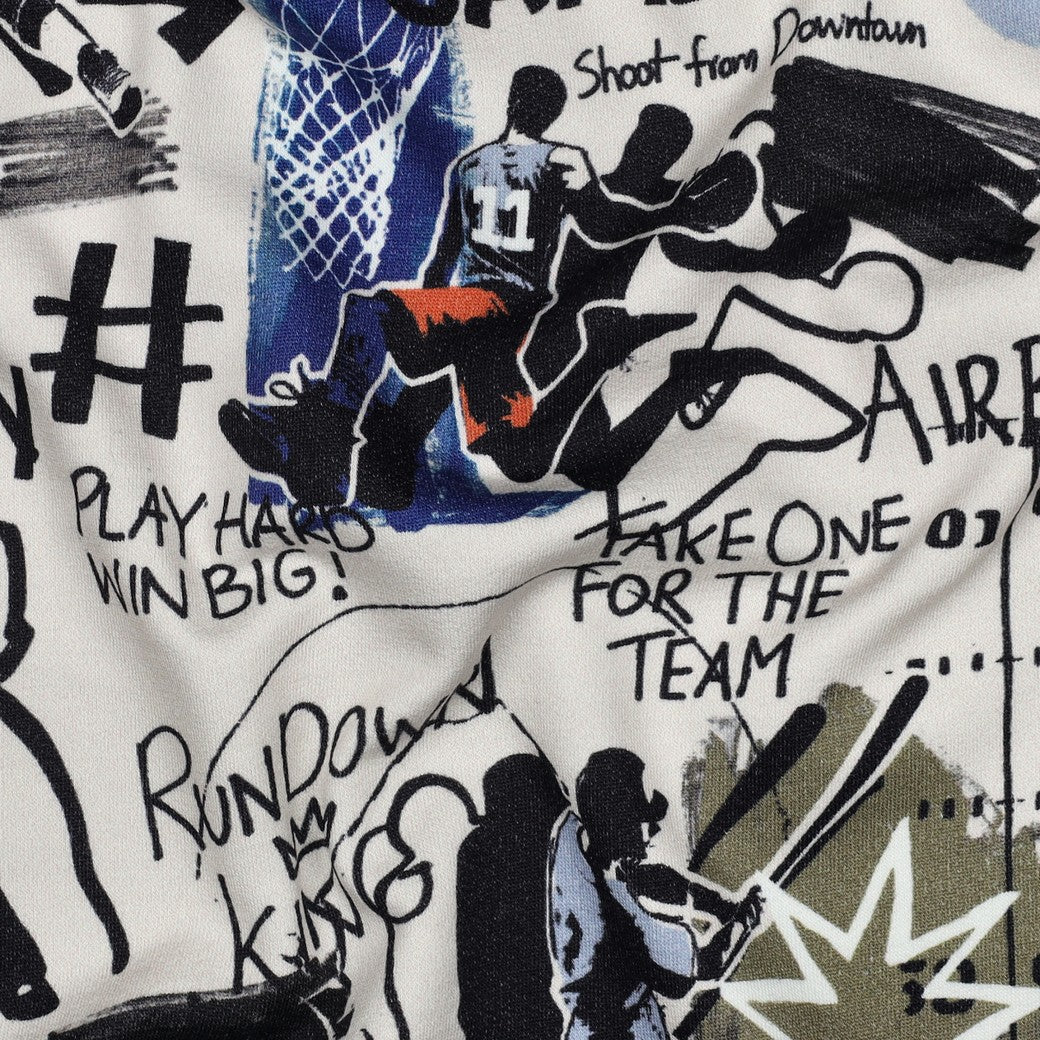 Sweat Stoff Digital Sports by Poppy bei Der Buntspecht