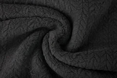 Teddy Plüsch Boucle Zopfmuster SH