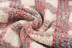 Teddy Boucle Cozy Checks