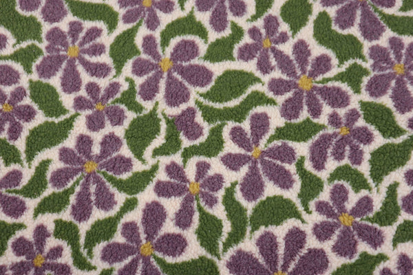 Teddy Jacquard Flower Art