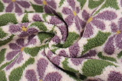 Teddy Jacquard Flower Art