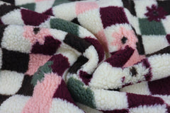 Teddy Jacquard Flower Check