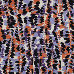 Viskose Twill Cotton Abstract Purple by Poppy bei Der Buntspecht