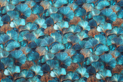 Viskosejersey Digital Beautiful Ginkgo Leaves