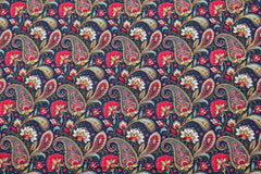Viskosejersey Digital Lovely Paisleyflower