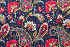 Viskosejersey Digital Lovely Paisleyflower