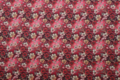 Viskose Twill Autumn Flowers