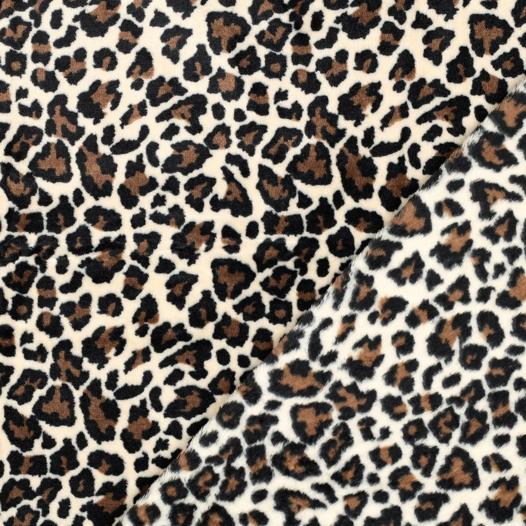 Wellnessfleece Leopard in 2 Farbvarianten vom Buntspecht Shop