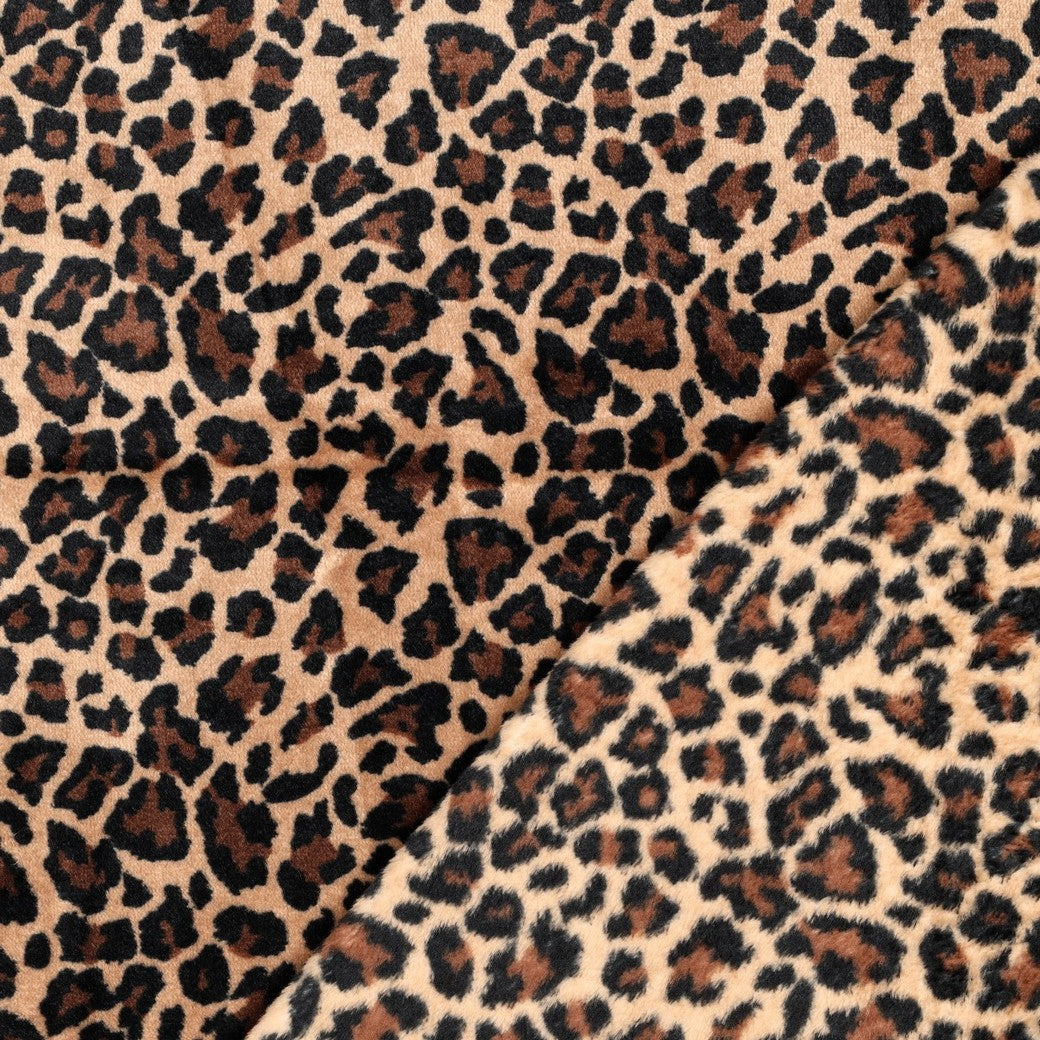 Wellnessfleece Leopard in 2 Farbvarianten vom Buntspecht Shop