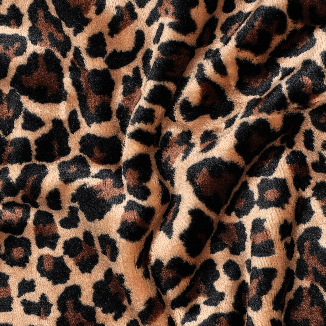 Wellnessfleece Leopard in 2 Farbvarianten vom Buntspecht Shop