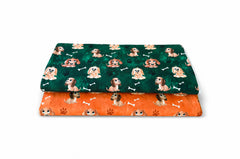 Baumwolljersey Dog Friends by Mrs. Mint Design bei Der Buntspecht