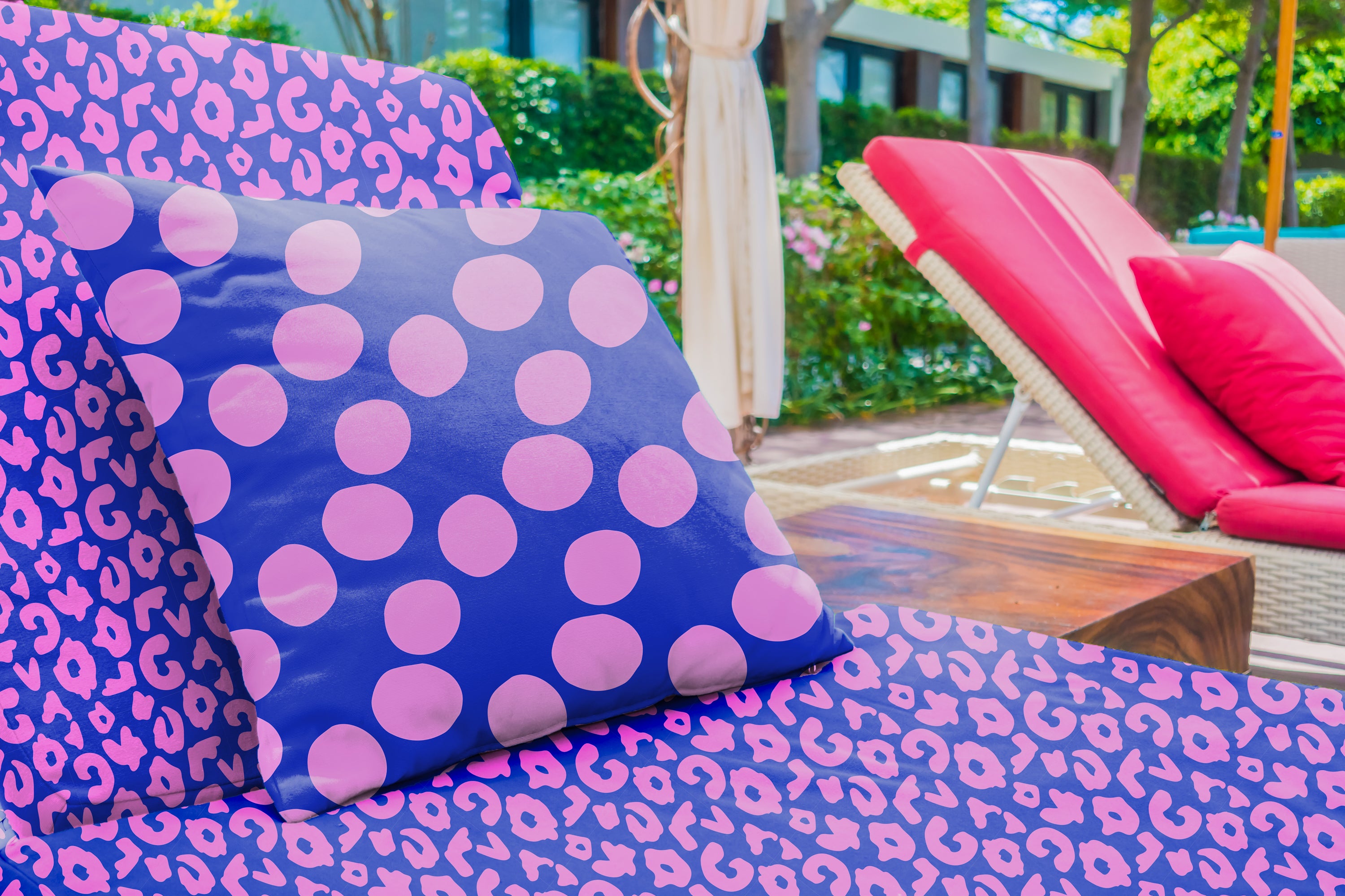 Oxfordgewebe Colourful Collection Leo Design by Cherry Picking Nähbeispiel bei der Buntspecht Shop