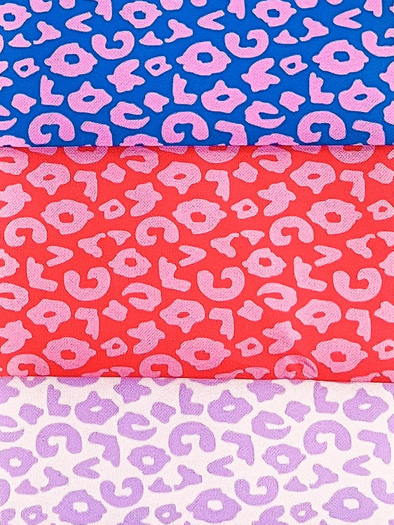 Oxfordgewebe Colourful Collection Leo Design by Cherry Picking bei der Buntspecht