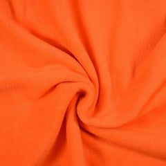 Reststück: 1,00m - Polarfleece uni hell orange