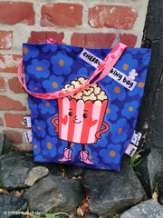 Canvas Panel Cherry Picking Bag - Popcorn + Freche Dame