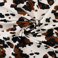 French Terry Digital Spots Ecru