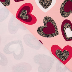 French Terry Leo Hearts