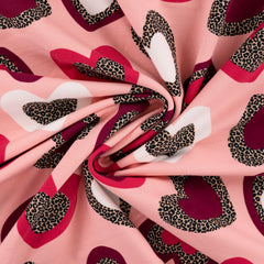 French Terry Leo Hearts