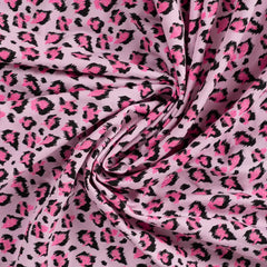 French Terry Neon Glitter Leo