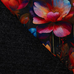 Alpenfleece Digital Watercolor Flower