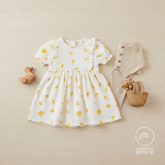 Double Gauze Musselin Kleine Küken