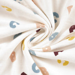 Baumwoll Strickjersey Letters by Qjutie