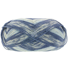 Lana Grossa MEILENWEIT 100 Denim Mix Blue
