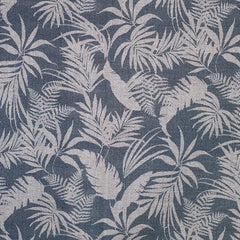 Viskose Mix Denim Palmleaves