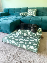 Samt Stoff Velvet Flowers by Emjo Design