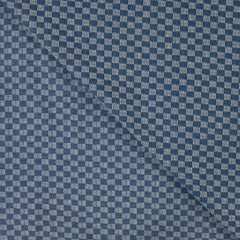 Denim Jeans Jacquard Karo Check