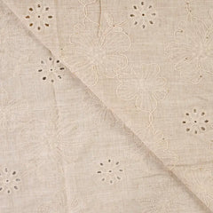 Viskose Leinen Glamour Flower