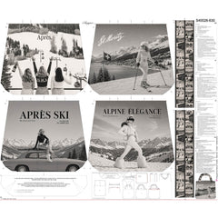 Canvas Taschenpanel Wendetasche by Stenzo - Alpen Mode