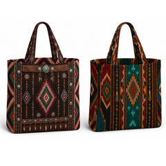 Canvas Taschenpanel Wendetasche by Stenzo - Ethno Bag