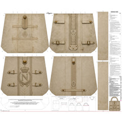 Canvas Taschenpanel Wendetasche by Stenzo - Royal Bag
