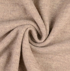 Reststück: 0,85m - Walkloden melange beige